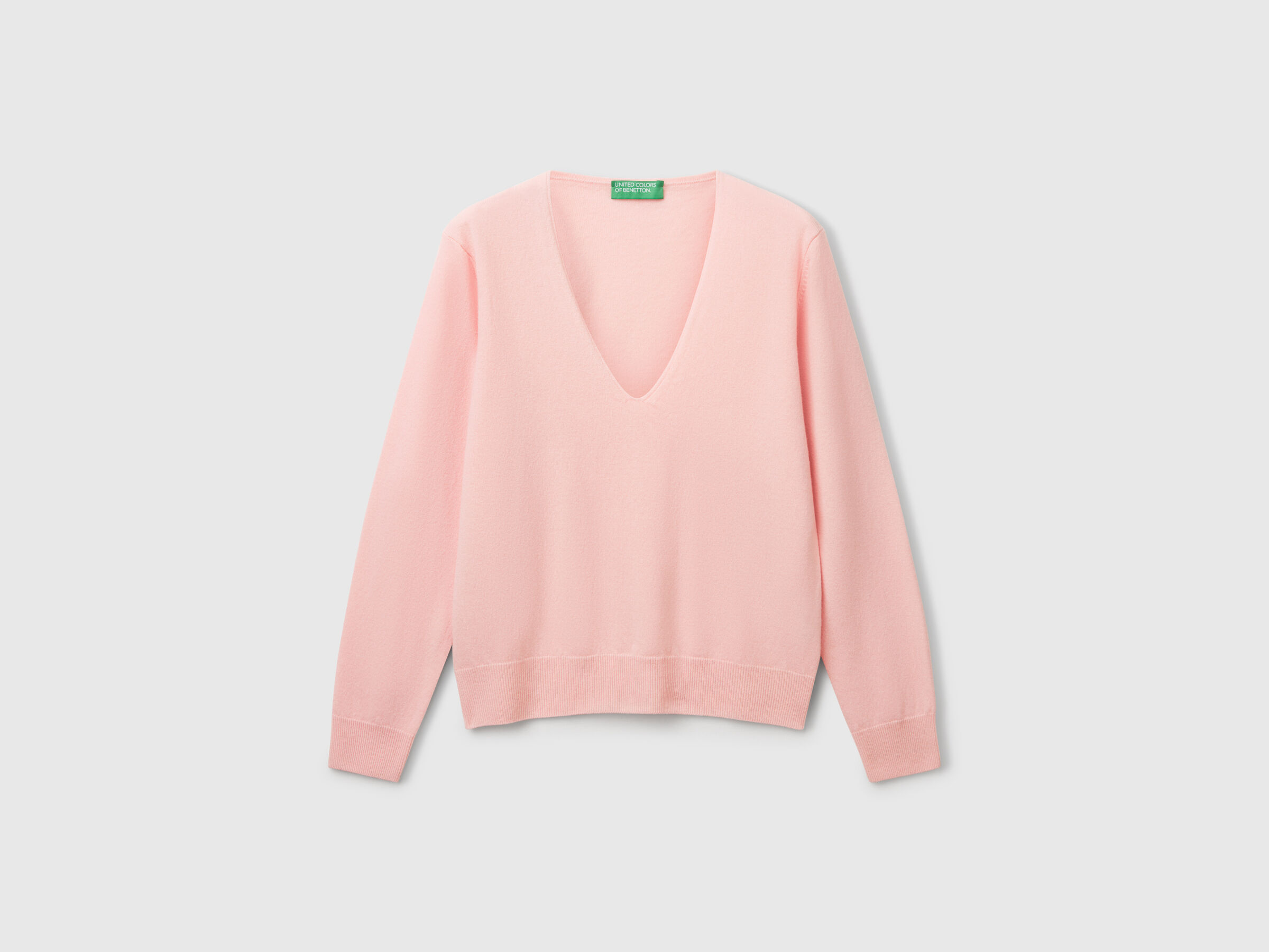 V NECK SWEATER L/S Women image number 4
